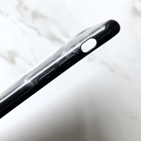 iPhone 7/8/7+/8+ Geometric Granite Marble Case - Picture 2 of 5